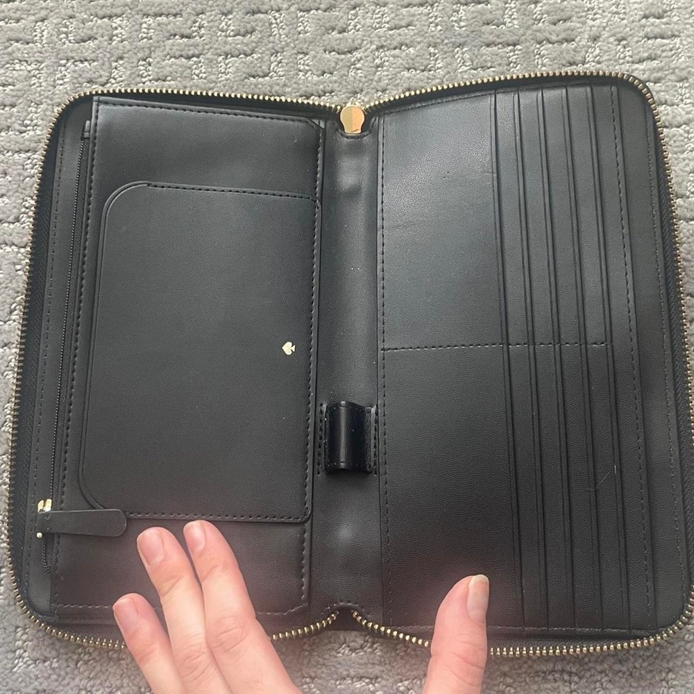 Black Kate Spade Wallet Purse - Picture 4 of 7